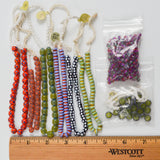 Round + Rondelle Glass Bead Bundle