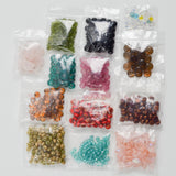 Assorted Colorful Disc + Round Glass Beads