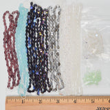 Assorted Blue, Gray + White Pinch Bead Bundle