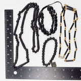 Black Beaded Jewelry Bundle