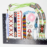 Colorful Bead Woven Jewelry + Fragments