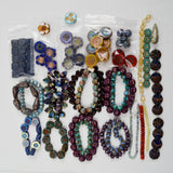 Faceted + Floral Czech Glass Bead Bundle