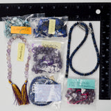 Blue + Purple Stone Bead Bundle