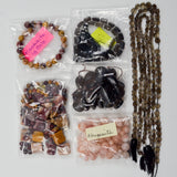 Brown + Pink Crystal Bead Bundle