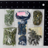 Blue + Green Kyanite Bead Bundle