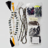 Gray Labradorite + Assorted Stone Bead Bundle