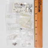 Sterling Silver + Silver Plated Jewelry Finding Bundle