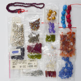 Assorted Metal, Stone + Glass Beads
