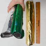 Colorful Metal Foil Rolls - Set of 3