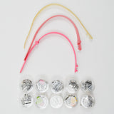 Plastic Bracelets with Interchangable Charms