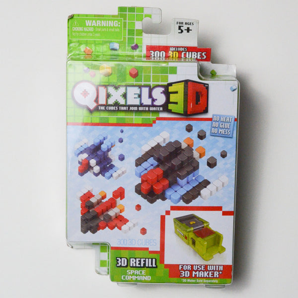 Qixels 3D Refill Space Command Set - For Use with 3D Maker Default Title