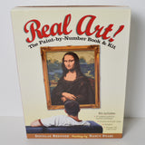 Real Art Paint-by-Number Kit + Book - Dried Paint