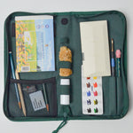 Daler-Rowney Watercolor + Drawing Travel Kit in Case