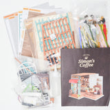 Coffee Shop Miniature Diorama Kit