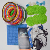 3Doodler Start 3D Printer Pen, Colorful Filaments + Accessories
