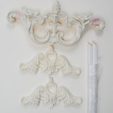Baroque Wall Applique Ornate Molding Kit