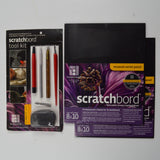 Scratchbords + Scratchbord Tool Kit