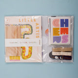 Minted Little Artist Coloring Set with Ribbons, Cards + Gift Box