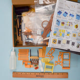 DIY Miniature House Model Building Kit - Cathy's Flower House