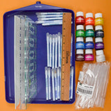 Tsukineko Fantastix Markers, Ink Refills, Stencils + Tidy Crafts Tray