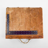 Wooden Folding Travel Art Box