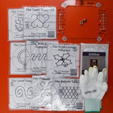 Dabline Machine Quilting Stencils + Supplies