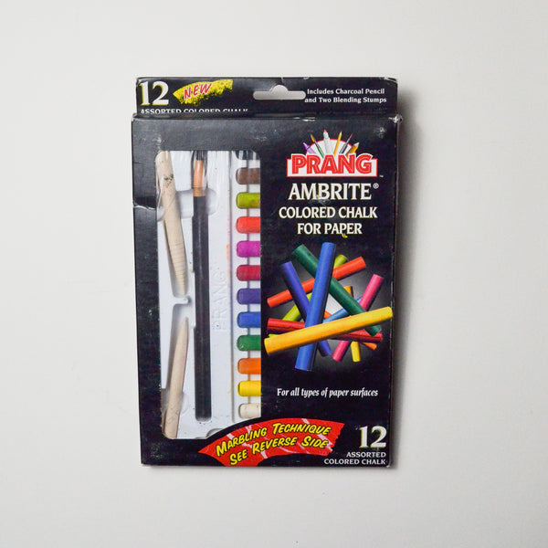 Prang Colored Chalk for Paper Set Default Title