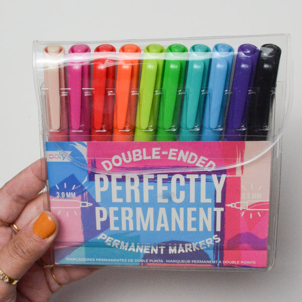 Ooly Double-Ended Permanent Markers - Set Of 10 – Make & Mend