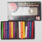 Prang Color Classics Pressed Wax Crayons - Set of 16