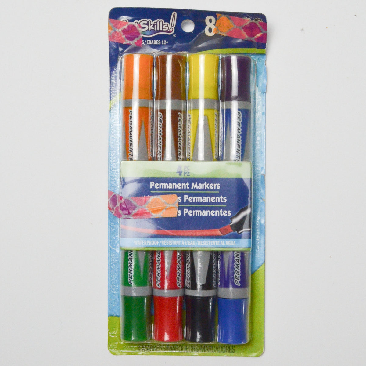 ArtSkills Permanent Markers - Set of 4 – Make & Mend