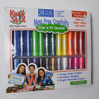 Kwik Stix Solid Tempera Paint - Set of 24