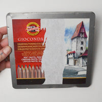 Koh-i-Noor Gioconda Colored Pastel Pencils - Set of 24