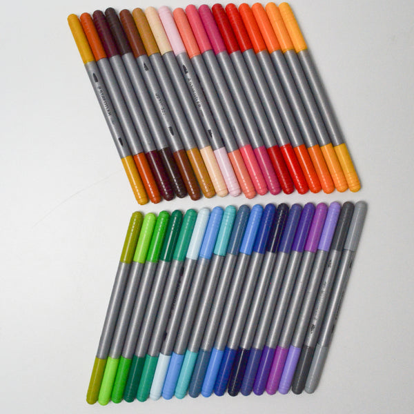 Staedtler Dual Tipped Markers - Set of 35