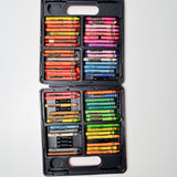 Vintage Prang Crayon Set in Plastic Case