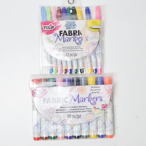 Tulip Fabric Marker Bundle - Brush + Fine Tip