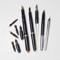 Assorted Calligraphy Pens, Nibs + Rapidograph Pen