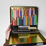 Berol Prismacolor Thick Lead Art Pencils - Set of 60