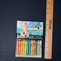 Vintage Flying Eagle Oil Pastels - Set of 12