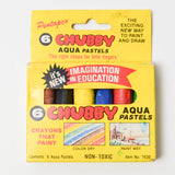 Pentapco Chubby Aqua Pastels - Pack of 6