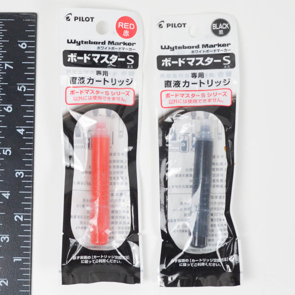 Pilot Red + Black Wytebord Marker Refills - Set of 2