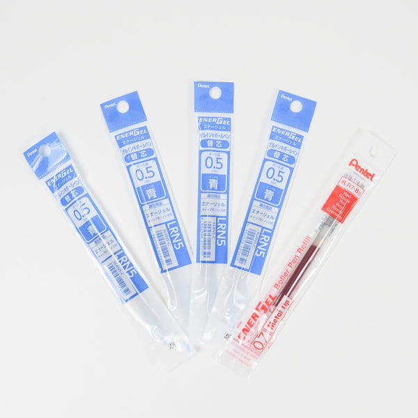 Pentel EnerGel Pen Refills - Set of 5
