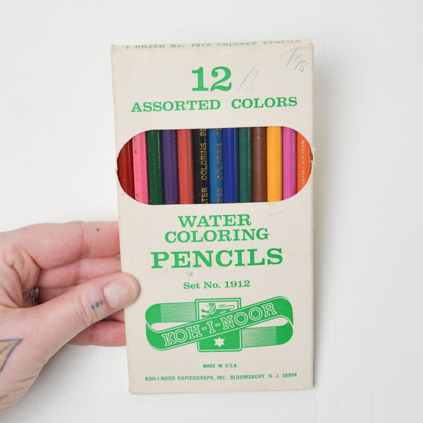 Koh-I-Noor Water Coloring Pencils Set No. 1912 - Set of 12