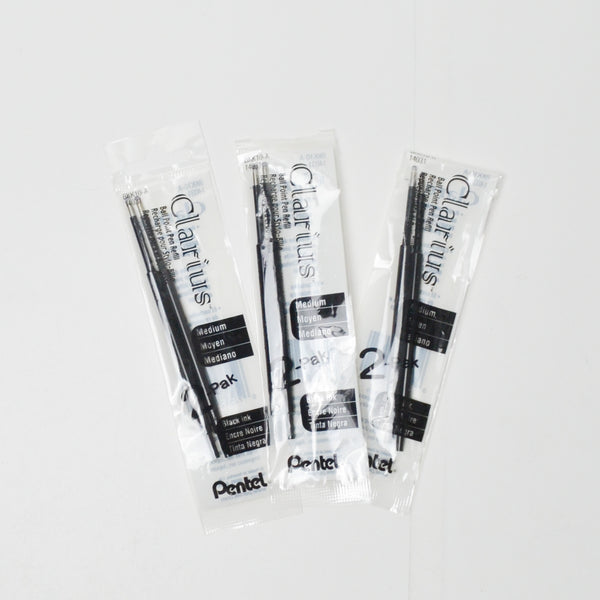 Pentel Clarius Pen Ink Refills - Set of 3