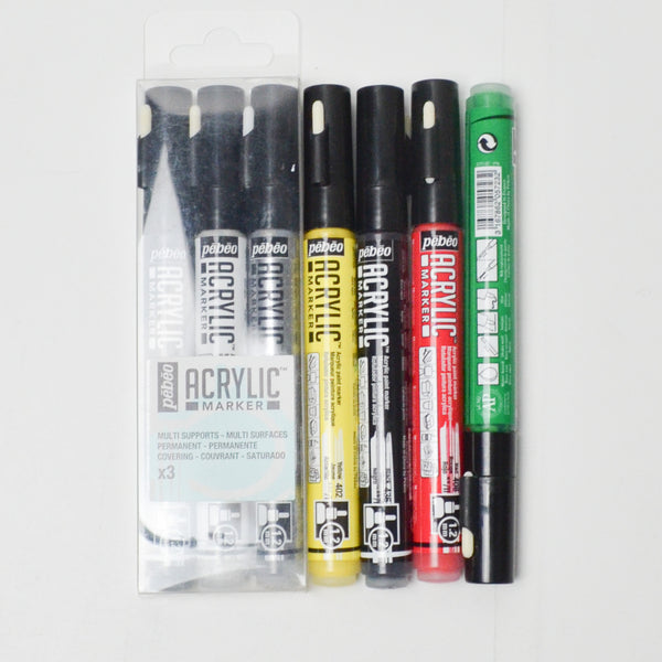 Pēbēo Acrylic Paint Markers - Set of 7