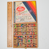 Vintage Talens Semi-Soft Pastels - Set of 36