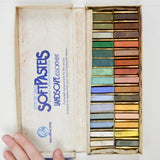 Grumbacher Artists' Fine Quality Soft Pastels, Landscape Assortment - Set of 30 Half Sticks