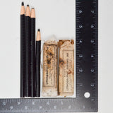 China Pencils, Medium + Hard Lithographic Rubbing Ink Bundle