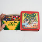 Crayola Crayons + Metal Crayola Tin