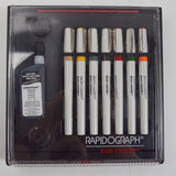 Rapidograph Koh-I-Noor Technical Pen Set 3165-SP7