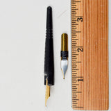 Vintage Carters Dip Pen 3.5 Inch With Signature #6 Nib